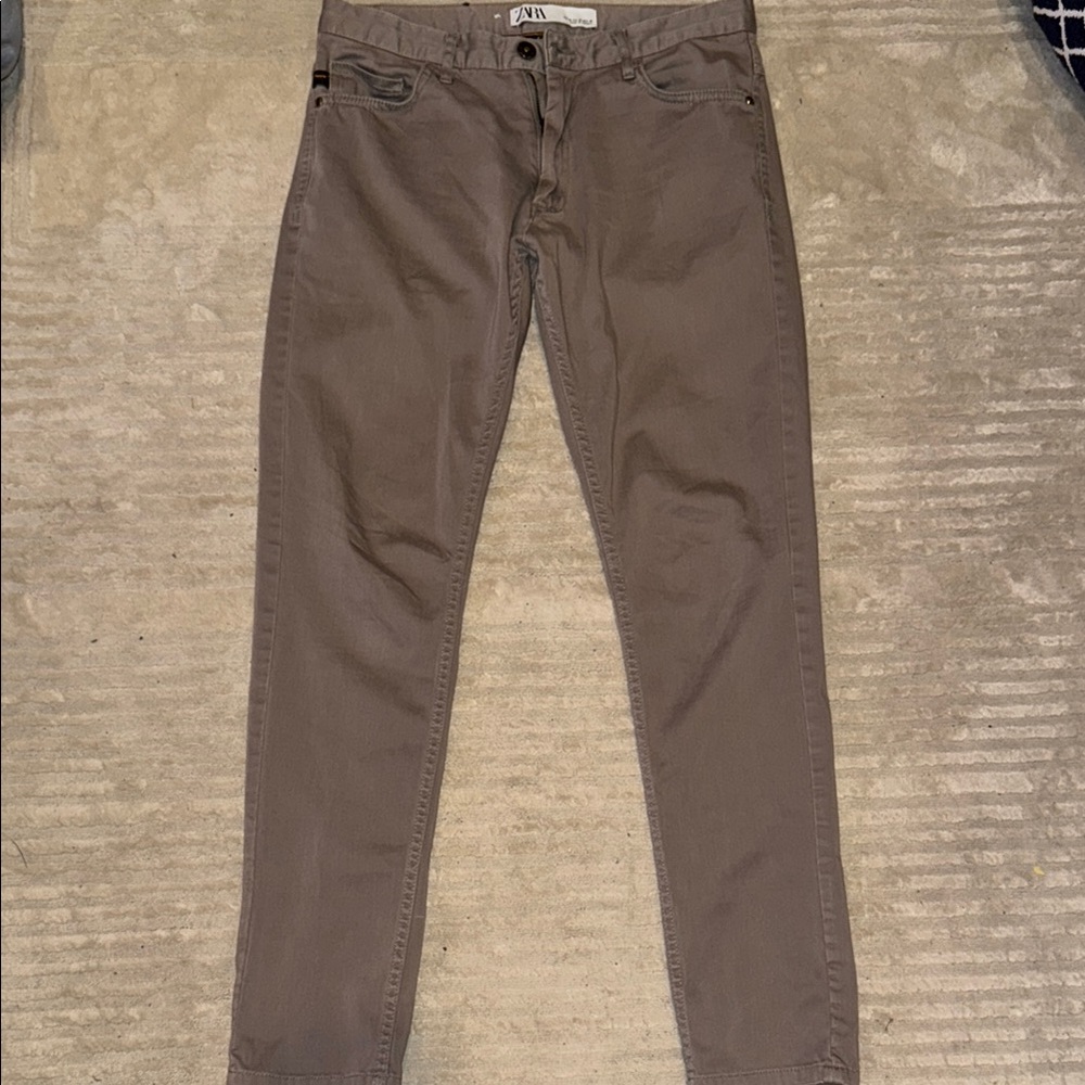 Zara Stone Gray Trousers